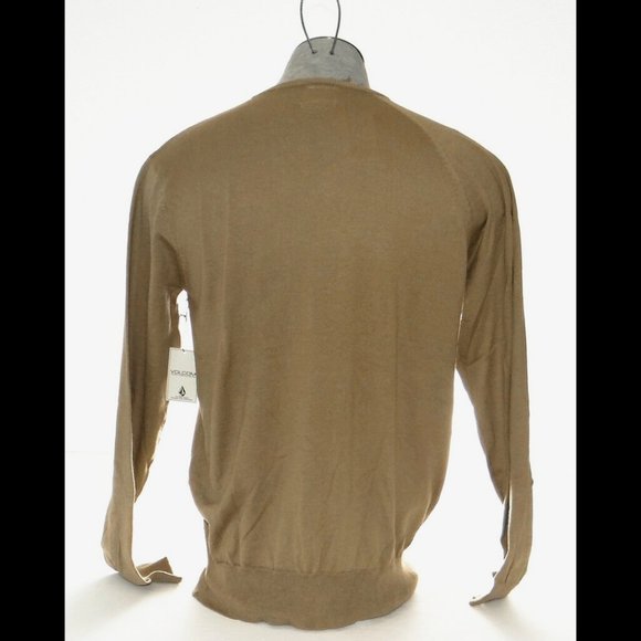 Volcom Khaki V-Neck Lightweight Standard S… - Picture 3 of 4